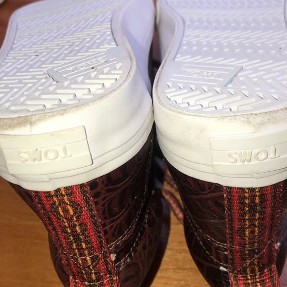 Tom’s Camila High Hi Top Shoes. - Picture 8 of 11